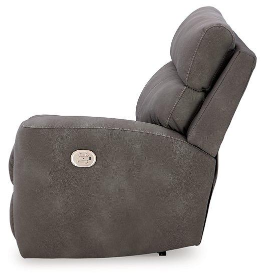 Next-Gen DuraPella Power Reclining Sectional Loveseat - Woo Town Furniture (Worcester,MA)
