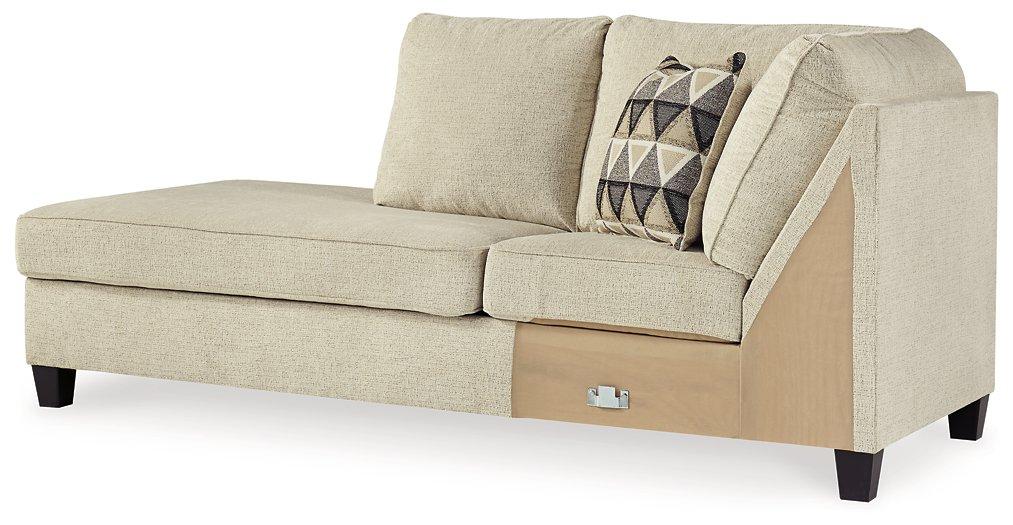 Abinger 2-Piece Sectional with Chaise - Woo Town Furniture (Worcester,MA)
