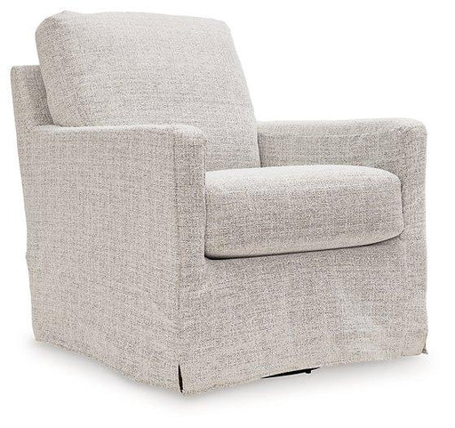 Nenana Next-Gen Nuvella Swivel Glider Accent Chair - Woo Town Furniture (Worcester,MA)