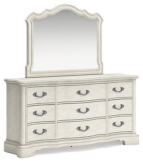 Arlendyne Dresser and Mirror - Woo Town Furniture (Worcester,MA)