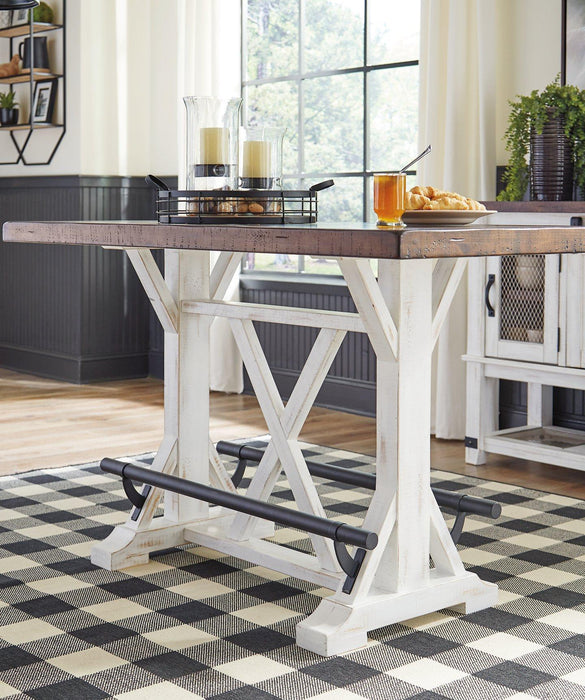 Valebeck Counter Height Dining Table - Woo Town Furniture (Worcester,MA)