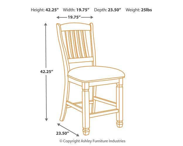 Bolanburg Counter Height Bar Stool - Woo Town Furniture (Worcester,MA)