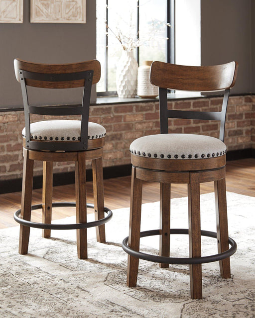 Valebeck Counter Height Bar Stool - Woo Town Furniture (Worcester,MA)
