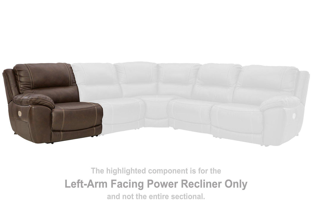 Dunleith Power Reclining Sofa - Woo Town Furniture (Worcester,MA)