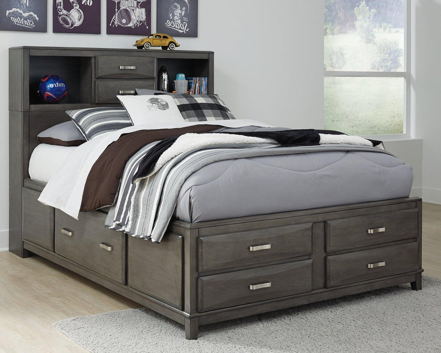 Caitbrook Storage Bed with 7 Drawers - Woo Town Furniture (Worcester,MA)