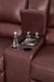 Alessandro Power Reclining Loveseat with Console - Woo Town Furniture (Worcester,MA)