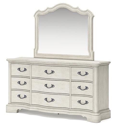 Arlendyne Dresser and Mirror - Woo Town Furniture (Worcester,MA)