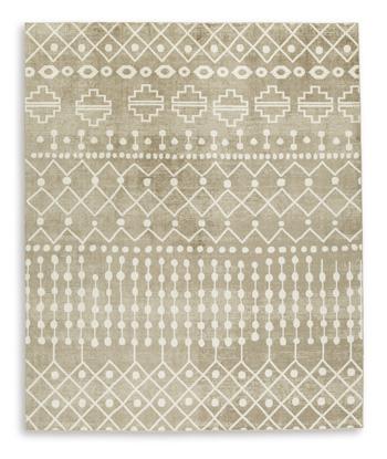Bunchly 7'10" x 10'3" Washable Rug - Woo Town Furniture (Worcester,MA)
