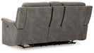 Next-Gen DuraPella Power Reclining Loveseat with Console - Woo Town Furniture (Worcester,MA)