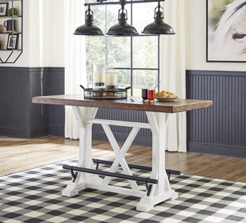 Valebeck Counter Height Dining Table - Woo Town Furniture (Worcester,MA)