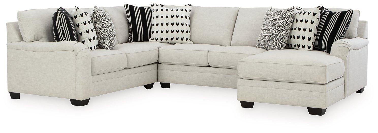 Huntsworth Sectional with Chaise - Woo Town Furniture (Worcester,MA)