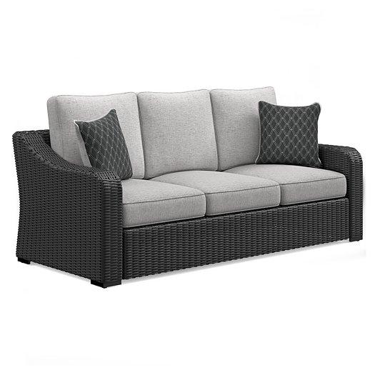 Beachcroft Outdoor Sofa with Cushion - Woo Town Furniture (Worcester,MA)