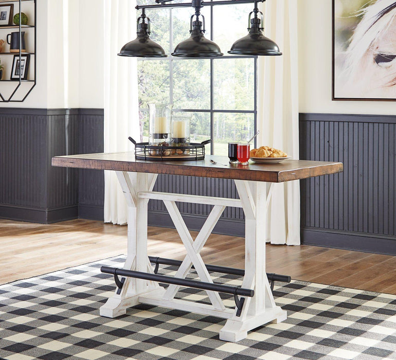Valebeck Counter Height Dining Table - Woo Town Furniture (Worcester,MA)