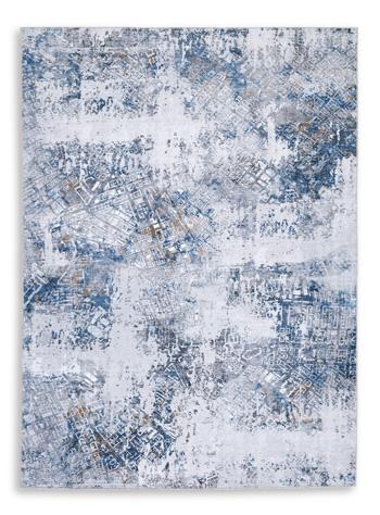 Garyard 5' x 7' Washable Rug - Woo Town Furniture (Worcester,MA)