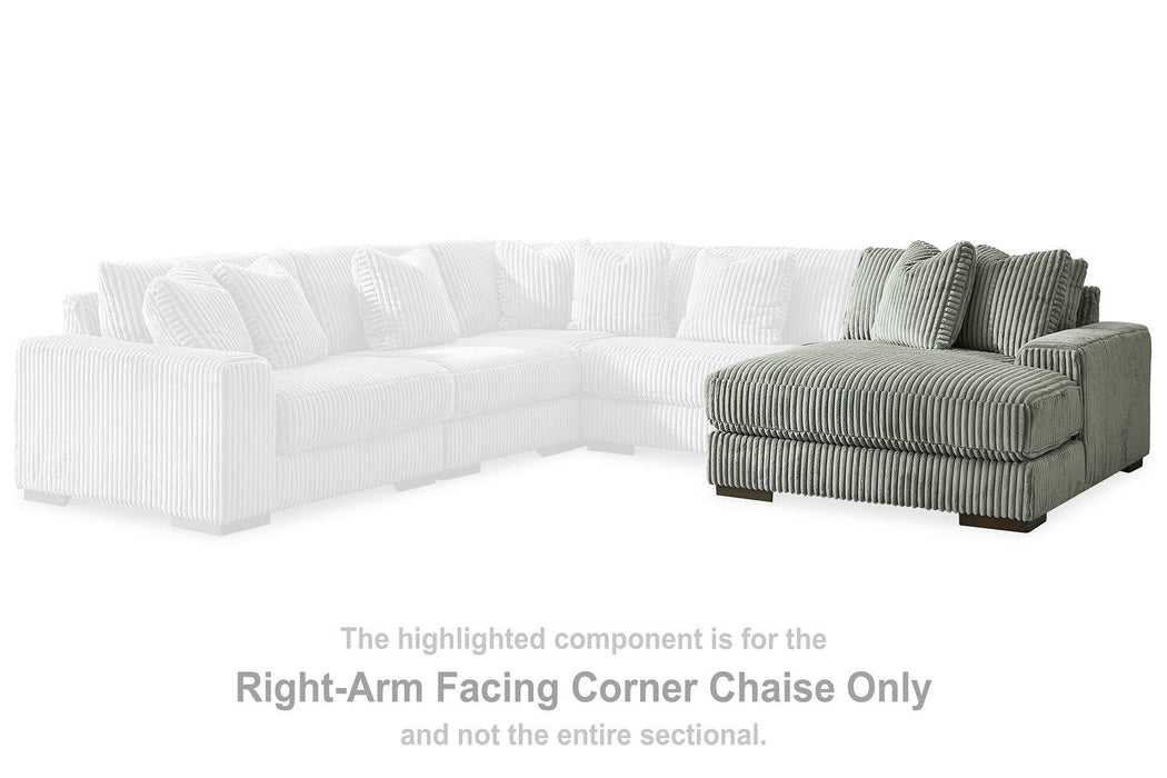 Lindyn Sectional with Chaise - Woo Town Furniture (Worcester,MA)