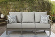Visola Outdoor Sofa and Loveseat Set - Woo Town Furniture (Worcester,MA)