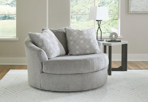 Casselbury Oversized Swivel Accent Chair - Woo Town Furniture (Worcester,MA)