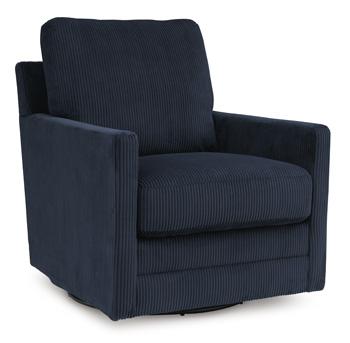 Icaman Swivel Accent Chair - Woo Town Furniture (Worcester,MA)