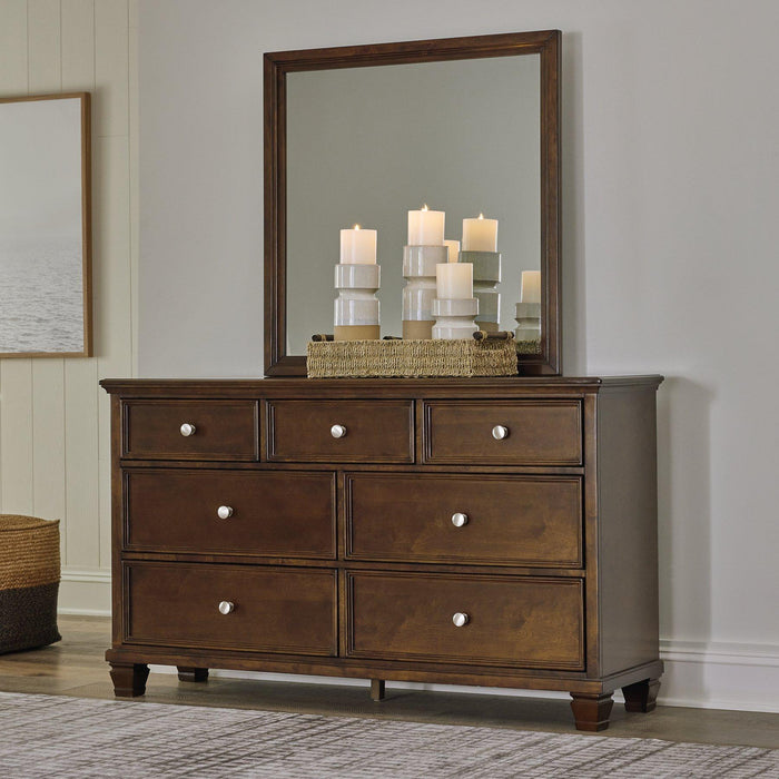 Danabrin Dresser and Mirror - Woo Town Furniture (Worcester,MA)
