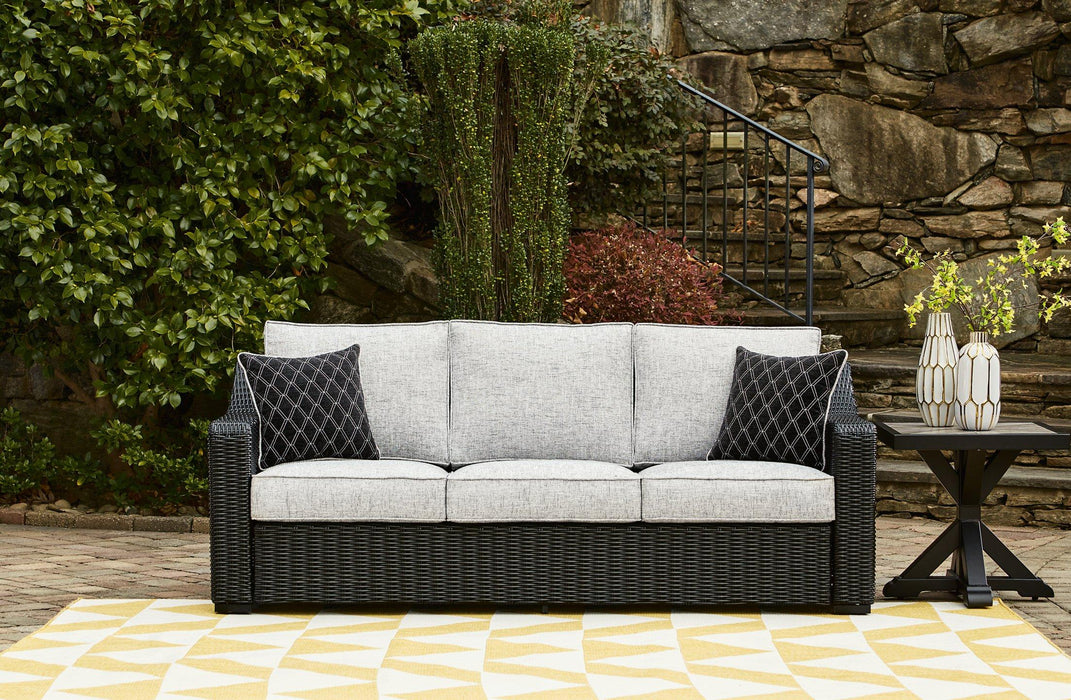 Beachcroft Outdoor Sofa with Cushion - Woo Town Furniture (Worcester,MA)