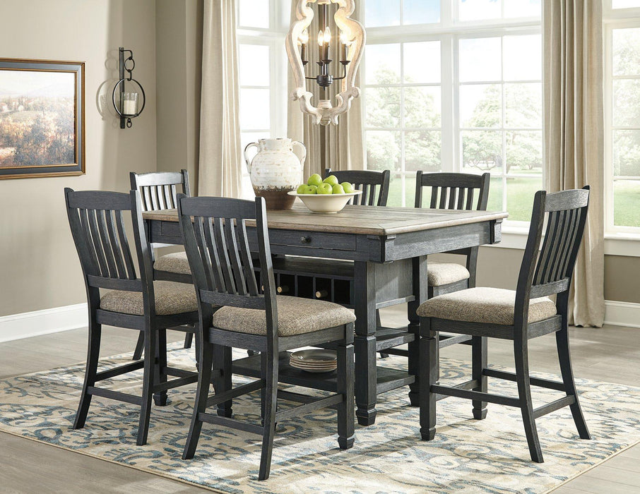 Tyler Creek Counter Height Dining Set - Woo Town Furniture (Worcester,MA)