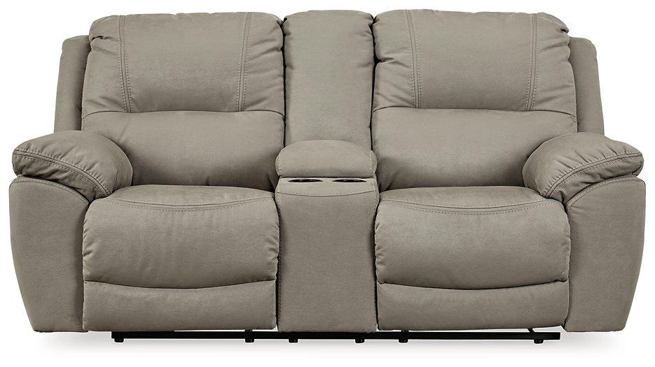 Next-Gen Gaucho Power Reclining Loveseat with Console - Woo Town Furniture (Worcester,MA)