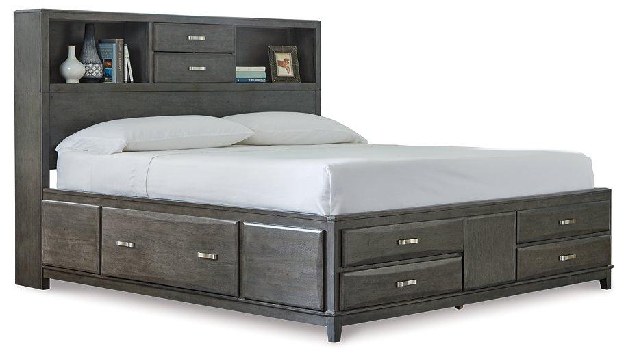 Caitbrook Storage Bed with 8 Drawers - Woo Town Furniture (Worcester,MA)