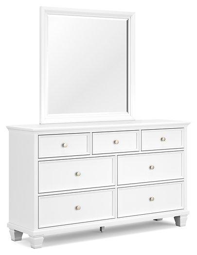 Fortman Dresser and Mirror - Woo Town Furniture (Worcester,MA)