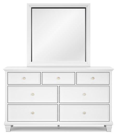 Fortman Dresser and Mirror - Woo Town Furniture (Worcester,MA)