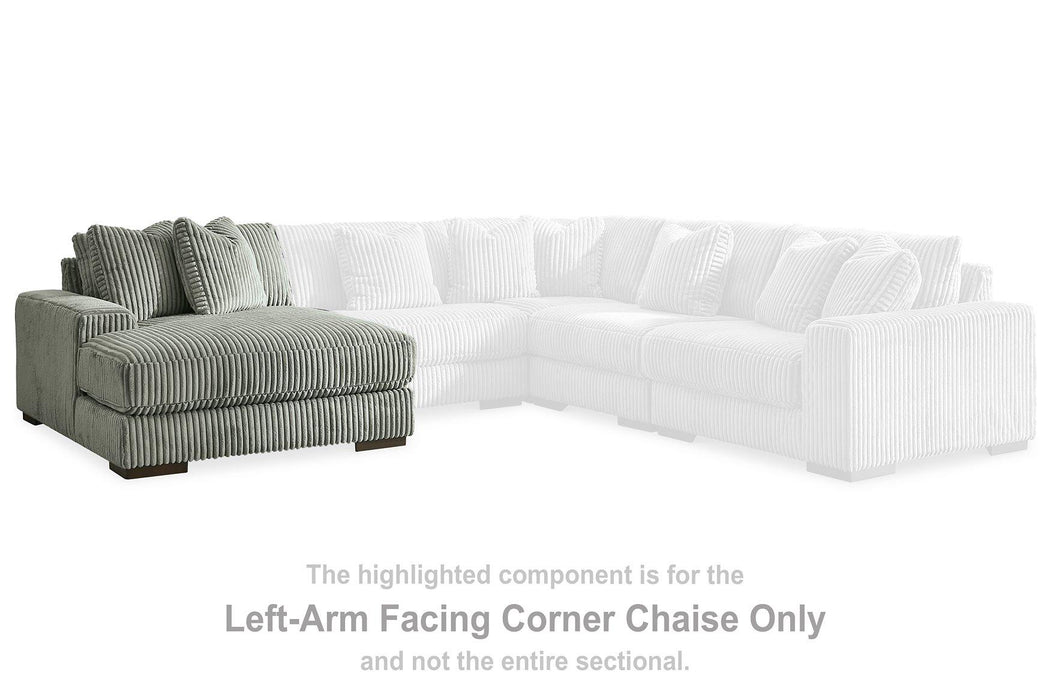 Lindyn Sectional with Chaise - Woo Town Furniture (Worcester,MA)