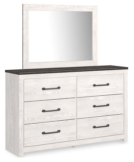 Gerridan Dresser and Mirror - Woo Town Furniture (Worcester,MA)