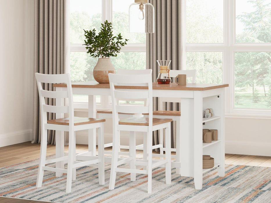 Gesthaven Counter Height Dining Table - Woo Town Furniture (Worcester,MA)