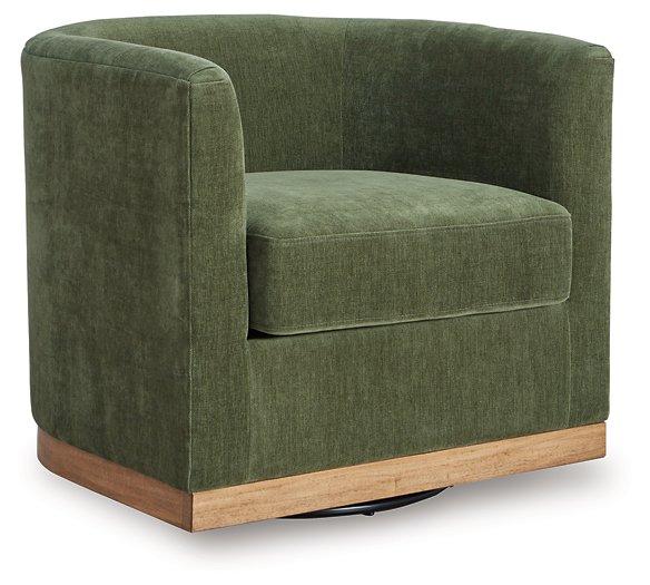 Jersonlow Swivel Accent Chair - Woo Town Furniture (Worcester,MA)