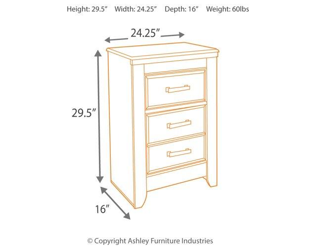 Juararo Nightstand - Woo Town Furniture (Worcester,MA)