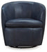 Kierreys Swivel Accent Chair - Woo Town Furniture (Worcester,MA)