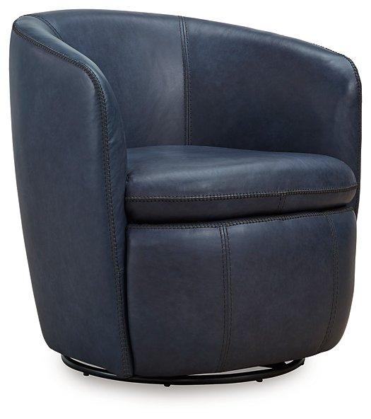 Kierreys Swivel Accent Chair - Woo Town Furniture (Worcester,MA)