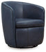 Kierreys Swivel Accent Chair - Woo Town Furniture (Worcester,MA)