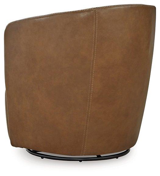 Kierreys Swivel Accent Chair - Woo Town Furniture (Worcester,MA)