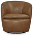 Kierreys Swivel Accent Chair - Woo Town Furniture (Worcester,MA)