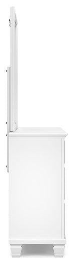 Fortman Dresser and Mirror - Woo Town Furniture (Worcester,MA)