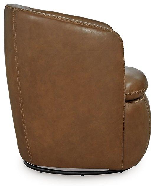 Kierreys Swivel Accent Chair - Woo Town Furniture (Worcester,MA)