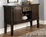 Haddigan Dining Server - Woo Town Furniture (Worcester,MA)