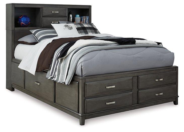 Caitbrook Storage Bed with 7 Drawers - Woo Town Furniture (Worcester,MA)