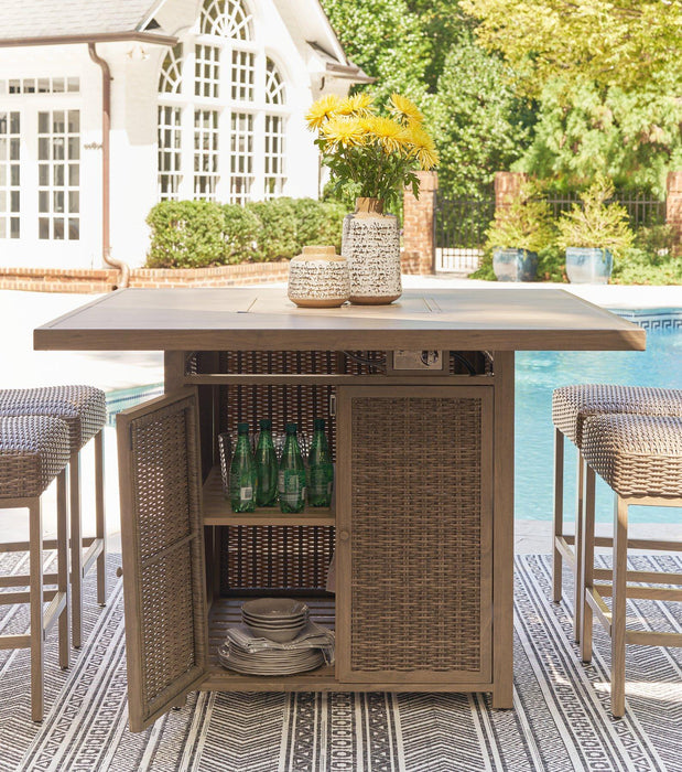Walton Bridge Outdoor Dining Set - Woo Town Furniture (Worcester,MA)