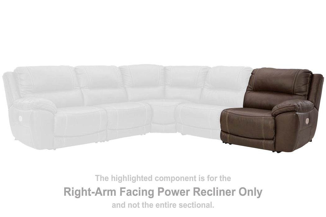 Dunleith Power Reclining Sofa - Woo Town Furniture (Worcester,MA)