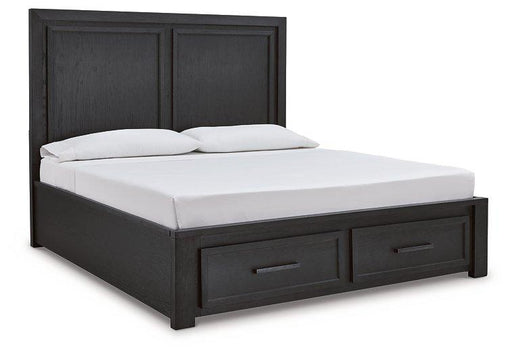 Foyland Panel Storage Bed - Woo Town Furniture (Worcester,MA)