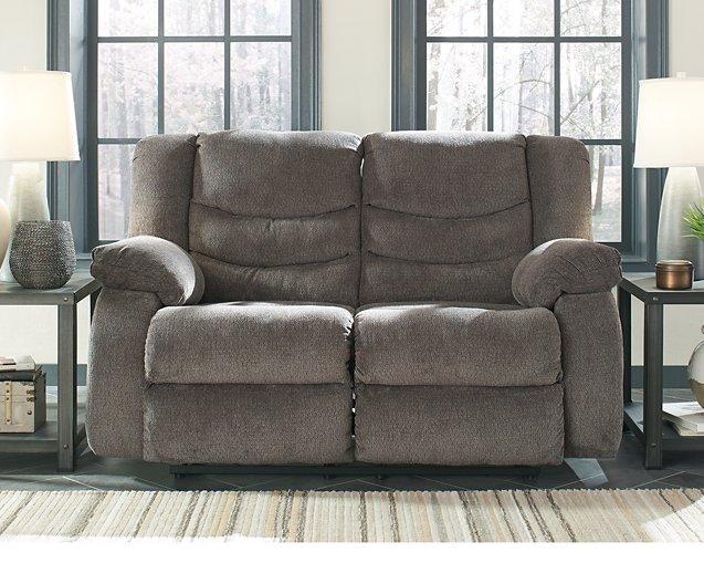 Tulen Reclining Loveseat - Woo Town Furniture (Worcester,MA)