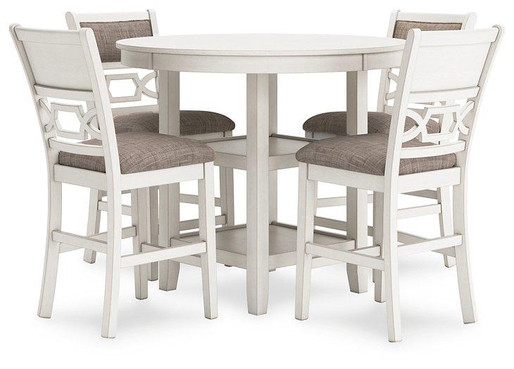 Erinberg Counter Height Dining Table and 4 Barstools (Set of 5) - Woo Town Furniture (Worcester,MA)