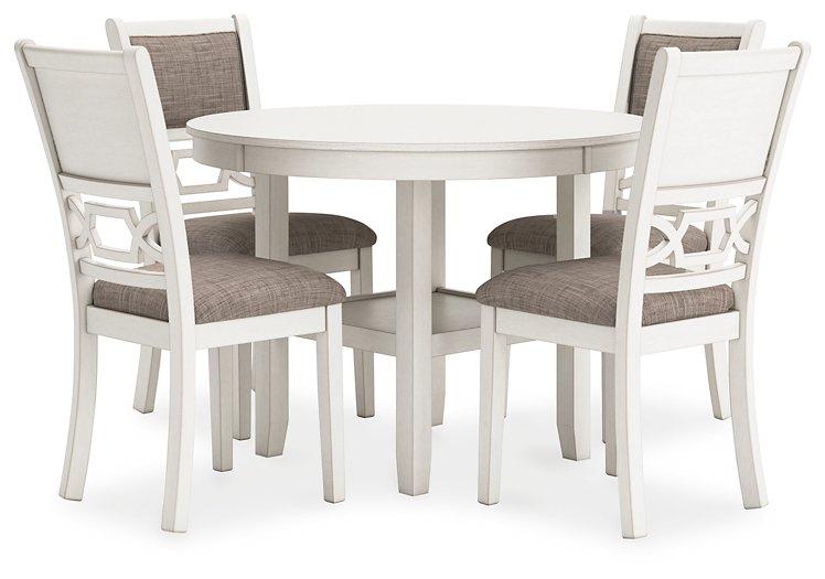 Erinberg Dining Table and 4 Chairs (Set of 5) - Woo Town Furniture (Worcester,MA)