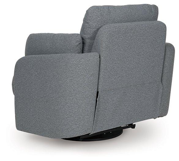 Alainmont Next-Gen Nuvella Swivel Power Recliner - Woo Town Furniture (Worcester,MA)